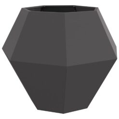 Alternative view of Steel Planter 100x100x80cm