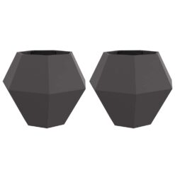 Alternative view of Steel Planter 100x100x80cm