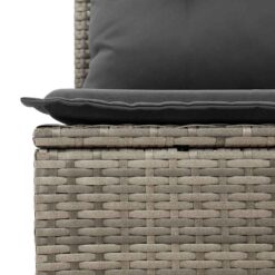 5 Piece Poly rattan Garden Sofa Set with Storage - Complete Storage Solutions