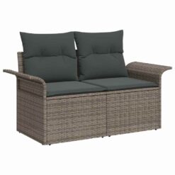 5 Piece Poly rattan Garden Sofa Set with Storage - Complete Storage Solutions