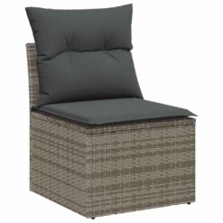 5 Piece Poly rattan Garden Sofa Set with Storage - Complete Storage Solutions
