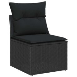 5 Piece Poly rattan Garden Sofa Set with Storage - Complete Storage Solutions