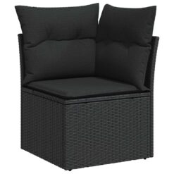 8 Piece Poly rattan Garden Sofa Set with Storage - Complete Storage Solutions