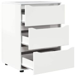 Storage Cabinet 60x48x81cm - Gloss White - Complete Storage Solutions