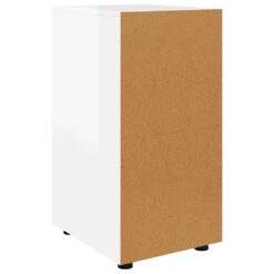 Storage Cabinet 40x48x81cm - Gloss White - Complete Storage Solutions