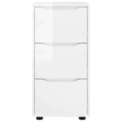 Storage Cabinet 40x48x81cm - Gloss White - Complete Storage Solutions