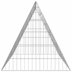 Galvanised Steel Rabbit Cage 650x55x55cm - Silver - Complete Storage Solutions