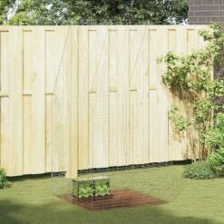 Galvanised Steel Rabbit Cage 400x100x210cm - Silver