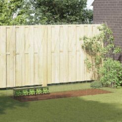 Galvanised Steel Rabbit Cage 300x100x210cm - Silver