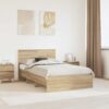 Bed Frame 137x203cm - Oak - Complete Storage Solutions