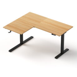 L-Shape Electric Standing Desk