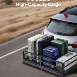 Alternative view of Hitch Cargo Carrier 152.5x61x35.5cm - Black