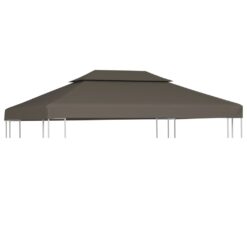 2-Tier Gazebo Top Cover - Taupe