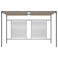 Alternative view of Gazebo with Retractable Roof 3x4x2.3m