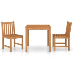 Alternative view of 3 Piece Teak Garden Dining Set