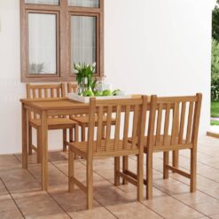 5 Piece Teak Garden Dining Set