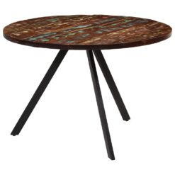 Reclaimed Wood Dining Table 110x75cm