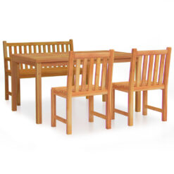 Alternative view of 4 Piece Teak Garden Dining Set