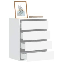 Corner Chest of Drawers 60x41x76cm – White