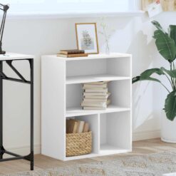 Book Cabinet 60x30x71.5cm – White - Complete Storage Solutions