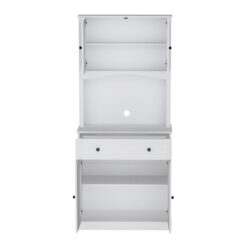 Buffet Sideboard 80x40x180cm - White - Complete Storage Solutions