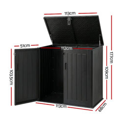 Alternative view of 775L Outdoor Storage Shed