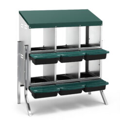 Chicken Nesting Box 80x50x96cm - Green