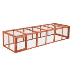 Chicken Coop Wooden Pet Run Rabbit