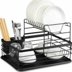 2-Tier Dish Drying Rack Kitchen Counter