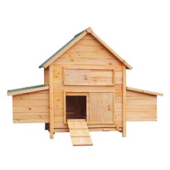 Wooden Chicken Coop & Rabbit Hutch