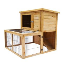 2-Storey Chicken Coop & Rabbit Hutch