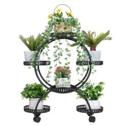 Metal Plant Stand Rack 4Tier Indoor