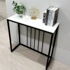 Alternative view of 80cm Sintered Stone Console Table