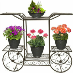 Alternative view of 6 Tier Garden Cart Stand