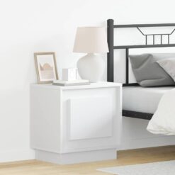 Bedside Cabinet 44 x 34 44x34.5x45cm - White