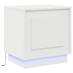 Alternative view of Bedside Cabinet 44 x 34 44x34.5x45cm - White