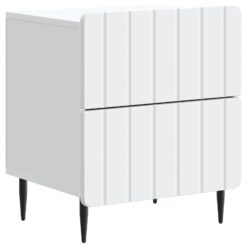Bedside Cabinet 43x34.5x49.5cm - White