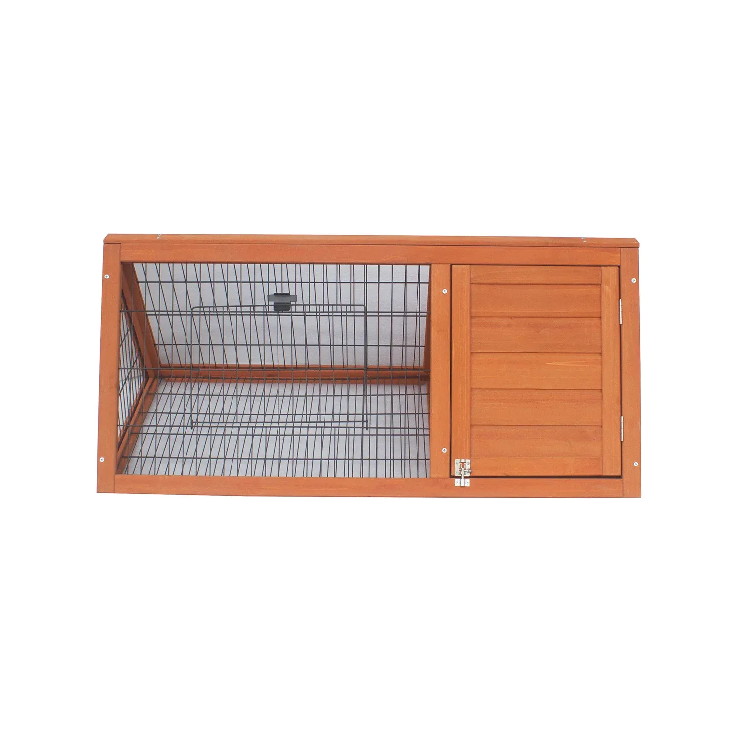 Wooden Triangle Rabbit Animal Hutch